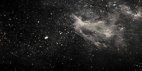 Cosmic Texture with Stars and Dust in Black Space