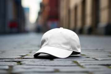 Baseball cap png transparent mockup