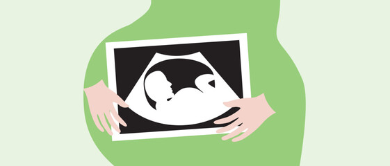 African Woman and Signal for Help with Hand, Flat Vector Stock Illustration for Victims of Domestic Violence