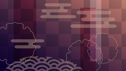 高級感のある和柄の壁紙素材