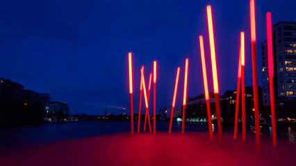 Red sticks © Silvia