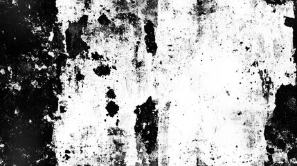 Abstract seamless grunge background in black and white
