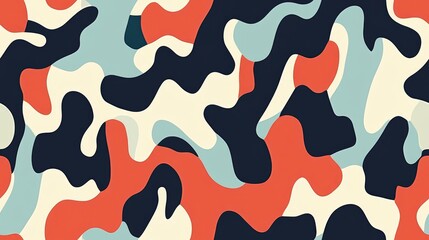 Seamless abstract texture for creative backgrounds and wallpaper design featuring repeated elements suitable for fabric decoration