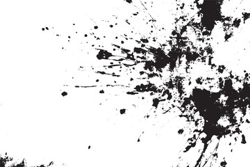 Abstract grunge monochrome halftone texture pattern design splash ink levels