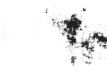 A dynamic and edgy design featuring an abstract grunge pattern in monochrome. This halftone texture incorporates splashes of ink at various levels, creating a visually striking artwork black and white