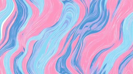 Seamless pattern featuring pink and blue lines