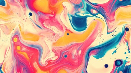 Fototapeta premium Seamless liquid print pattern texture