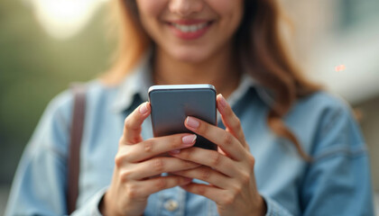 Young middle eastern businesswoman holding mobile cell phone, debit credit bank card isolated. Indian, Arabian female shopper, business woman using smartphone for shopping, buying, e commerce online