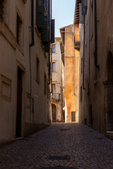 City streets of Verona, Italy