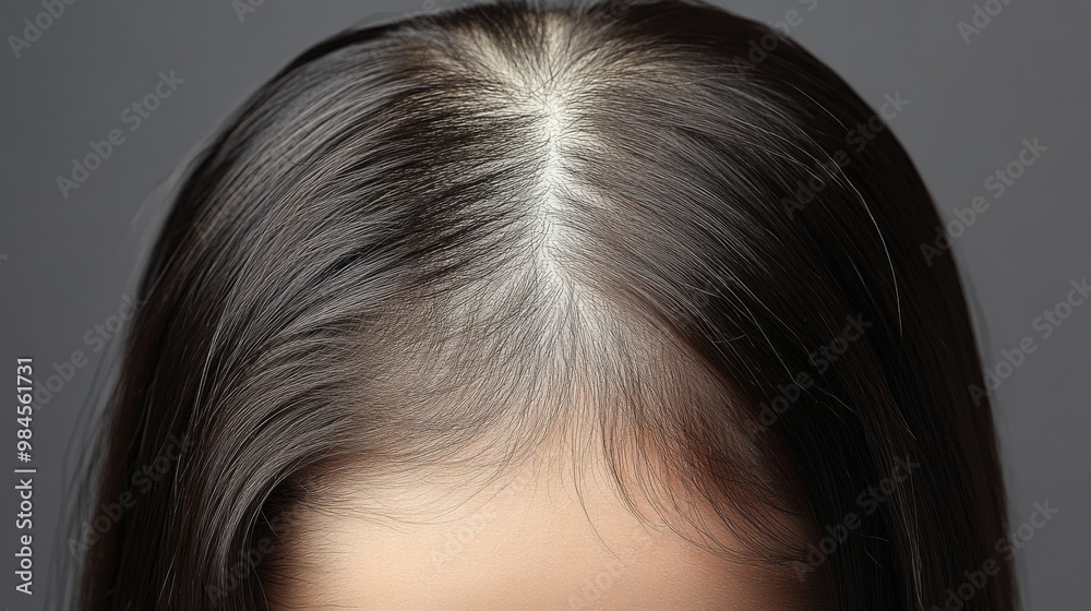 Poster thick hair, black, hair care, hair transplant procedure