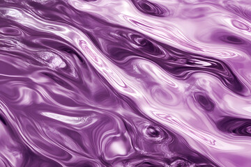 Obraz premium purple metal liquid texture. abstract background in the form of liquid shiny violet metal. glossy chrome texture. 3D rendering