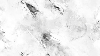 White Monochrome Form Ice Watercolor Artwork Snow Themed Canvas Retro Sketch Illustration Frost Inspired Grunge Rustic Cool Silk Texture Glowing Dyed Abstract Art Gray Dyed Fabric Composition