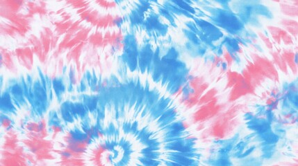 Blue Pastel Tie Dye Pattern Seamless Circular Design 1960s Batik Spiral Colorful Dyed Motif Pastel Shirt Fabric Red Swirl Design from the Seventies Distressed Stripe Tie Dye Spiral Blue Hippie Aes