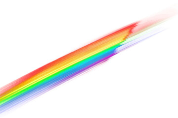 Obraz premium PNG Vivid rainbow light spectrum background