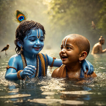 Krishna and sudama the divine friendship