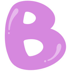 B font