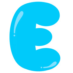 E font