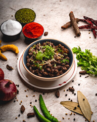 Indian food pindi chole