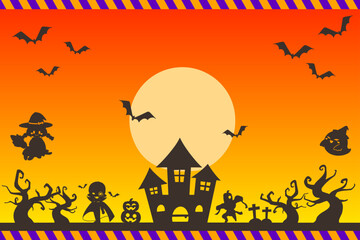 ハロウィン背景③