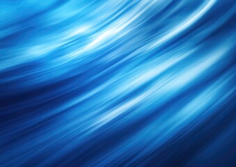 Abstract blue background with motion blur displayed in a line art illustration