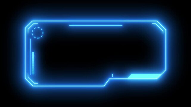 hologram blue hologram hologram screen hologram technology animated display 4k alpha looping floating hologram