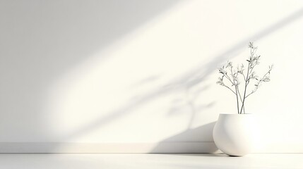 Obraz premium Abstract white background