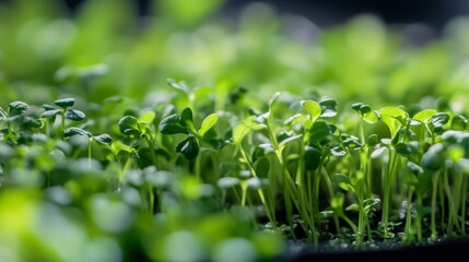 Obraz premium Micro herbs, picked fresh