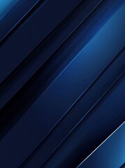 Obraz premium Blue Background with Diagonal Lines and Geometric Shapes for Business Presentations. 
