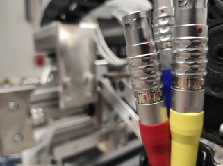 wire cutting machine. technical design. wire processing automotive industry