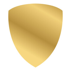 gradient gold shield