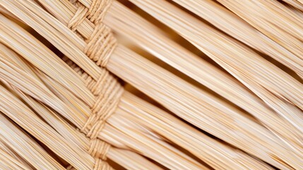 Bamboo texture of a traditional fan Wicker bamboo texture background Seamless wicker rattan texture for background Abstract wickerwork background Wicker surface composed of wooden rods