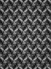 Abstract black and white grunge knit texture pattern 