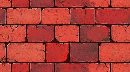 Obraz premium red brick surface background