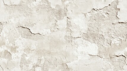 Obraz premium White cement texture featuring stone concrete and rock plastered stucco wall painted in a flat fade with a pastel grey solid floor grain Rough top with an empty brushed print in beige showcasing s