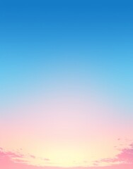 Obraz premium Soft Gradient Background Featuring Pastel Red and Blue Hues