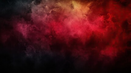 Fototapeta premium Abstract colorful smoke or fog background with shades of red, orange, and black, perfect for design projects or artistic creations.