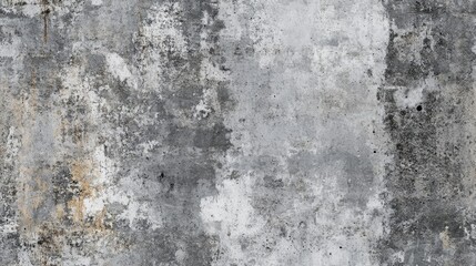 Aged textured surface resembling grey concrete wall