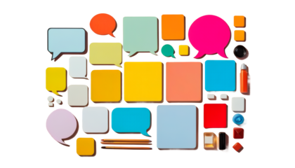  square highlight speech bubble shape color brush highlight paint mark line drawing highlighter marker banner shape colours abstract icon stroke square speech bubble decoration colourful pink orange