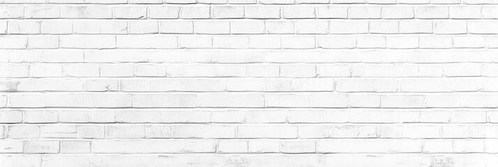 Obraz premium Vintage White Brick Wall Texture with Aged Surface and Rustic Patterns, Perfect for Architectural Design, Backgrounds, and Industrial Decor Themes, Featuring Subtle Cracks and Weathered Details for an