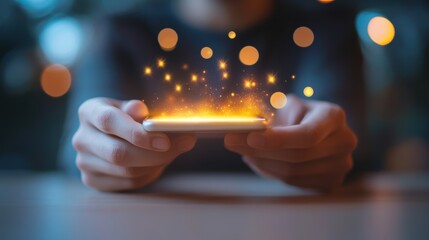 A young man uses his smartphone to make a secure online payment, highlighting the convenience and accessibility of digital finance.