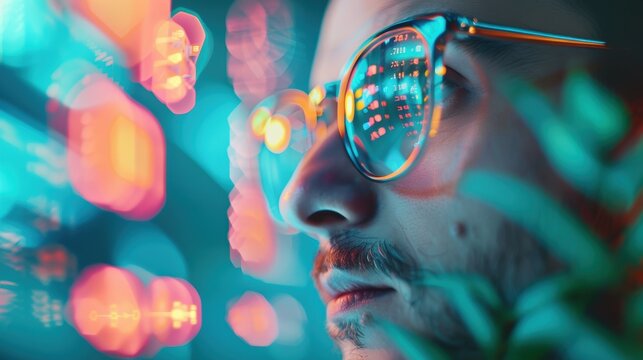 A team of diverse professionals in a modern office, discussing data analytics strategies and supply chain innovations.