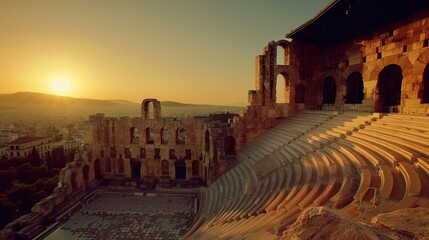 Odeon of Herodes Atticus, Athens, Greece