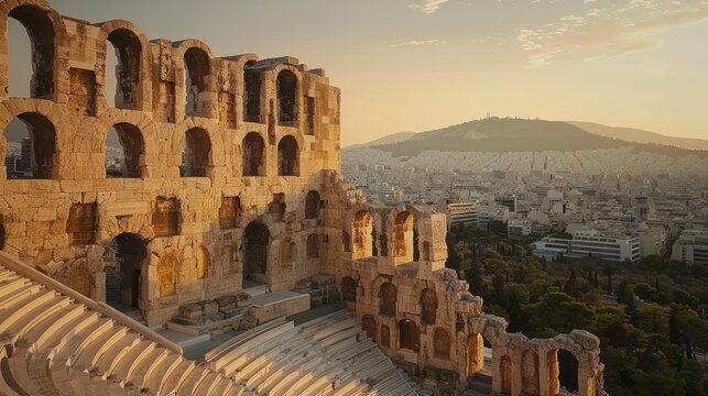 Odeon of Herodes Atticus, Athens, Greece
