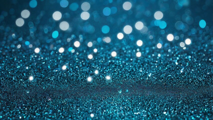 Blue glitter background