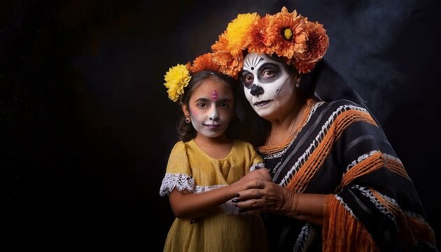 D&iacute;a de los Muertos, portraits