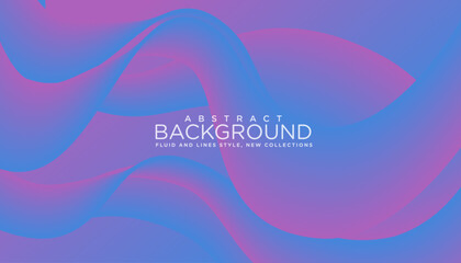Modern abstract vector background. Fluid shapes and lines colorful badges graphic elements