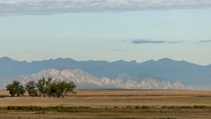View of Boulder, Colorado from Denver, Colorado © Dylan