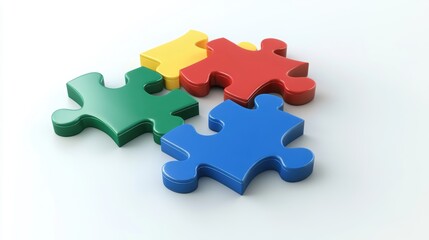 Puzzle. Business strategy, success solution, jigsaw games symbol. Idea metaphor. Creative idea, connection, challenge, partnership, teamwork, match