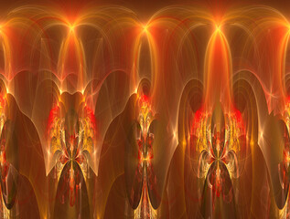 Imaginatory fractal abstract background Image