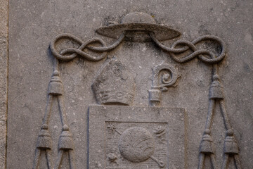 ecclesiastical relief, Girona art museum, Girona, Catalonia, Spain